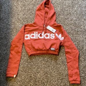 Adidas cropped hoodie